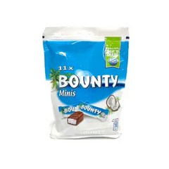 BOUNTY CHOCOLATE 285GM MINIS POUCH