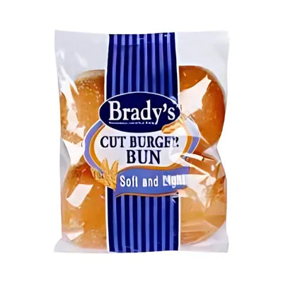 BRADYS BURGER BUN 4PCS