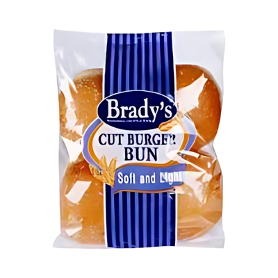BRADYS BURGER BUN 4PCS