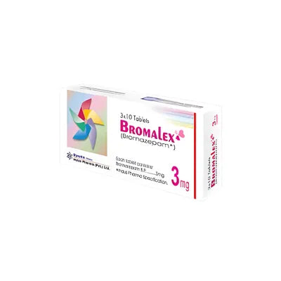 BROMALEX TAB 3MG******(RX)