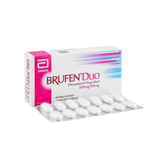 BRUFEN TAB DUO 500 150MG