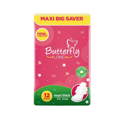 BUTTERFLY PADS MAXI BIG SAVER 12PCS XXL