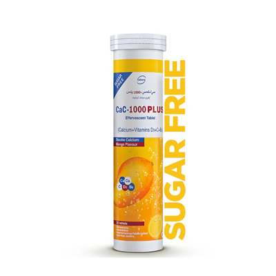 CAC 1000 TAB PLUS SMALL MANGO (SUGAR FREE)