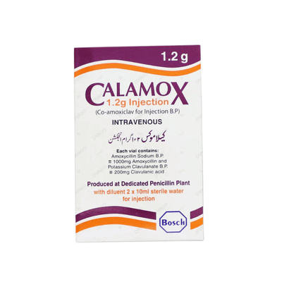 CALAMOX INJ 1.2GM  (FREDGE ITEM)  22 *****