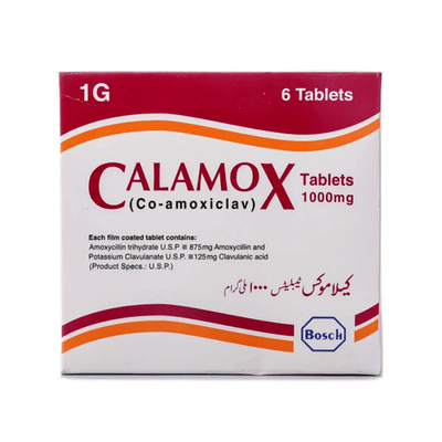 CALAMOX TAB 1GM 6S
