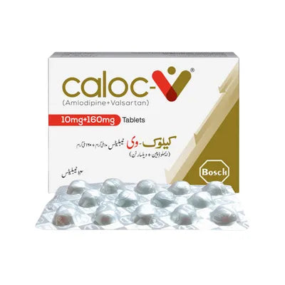 CALOC TAB V 10/160MG