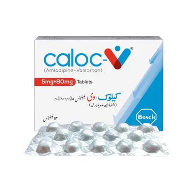 CALOC TAB V 5/80MG