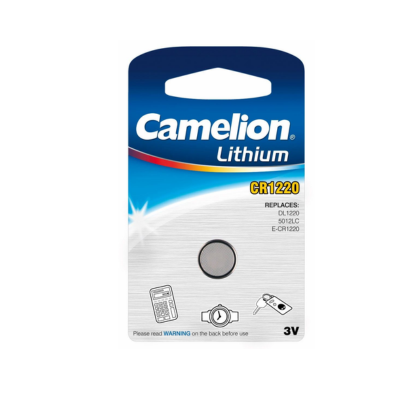 CAMELION LITHIUM CR1220 1PCS