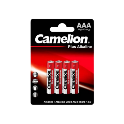 CAMELION PLUS ALKALINE HIGH ENERGY AAA4