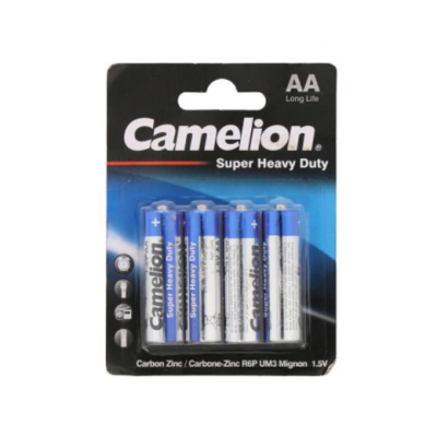 CAMELION SUPER HEAVY DUTY CELL 1.5 V AA4 PC