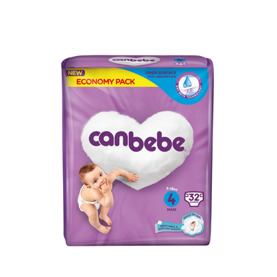 CANBEBE DIAPERS JUMBO 84PCS NEW BORN