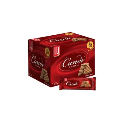 CANDI BISCUITS BAR PACKS 15PCS