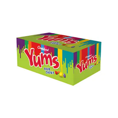 CANDYLAND YUMS SOUR CHEWS 24PCS