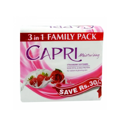 CAPRI SOAP 120GM 3PCS PINK