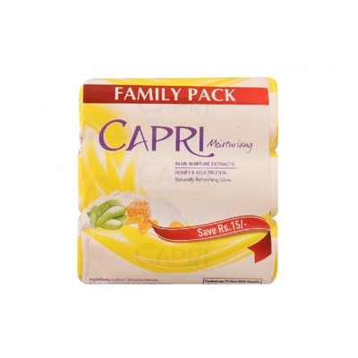 CAPRI SOAP 120GM 3PCS WHITE