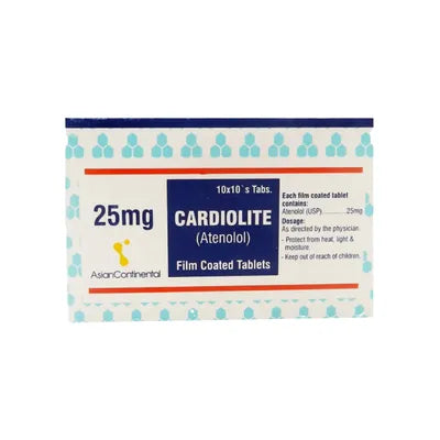 CARDIOLITE TAB 25MG 100S