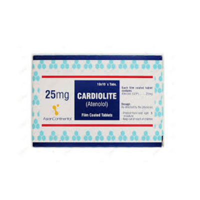 CARDIOLITE TAB 25MG 100S