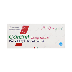 CARDNIT TAB 2.6MG