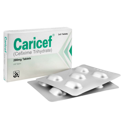 CARICEF TAB 200MG