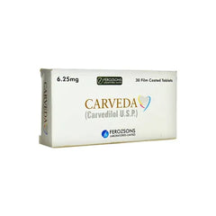 CARVEDA TAB 6.25MG
