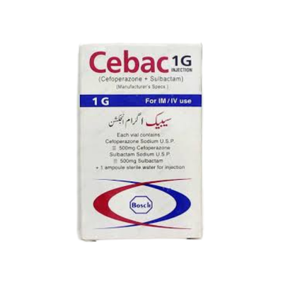 CEBAC INJ 1GM IV/IM