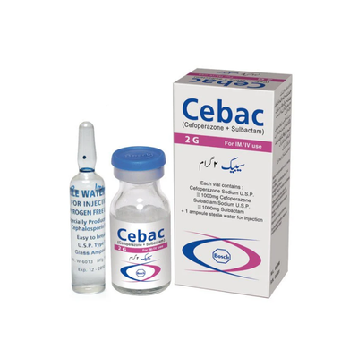 CEBAC INJ 2GM IV/IM