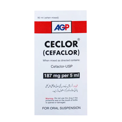 CECLOR SYP 187MG