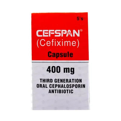 CEFSPAN CAP 400MG********
