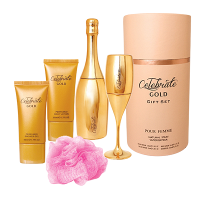 CELEBRATE GOLD PERFUME GIFT SET