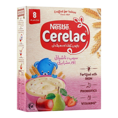 CERELAC APPLE PEAR & STRAWBERRY 175GM