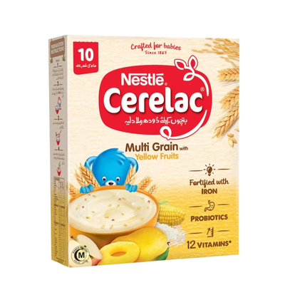 CERELAC MULTI GRAIN YELLOW FRUITS 175GM