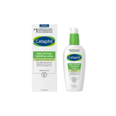 CETAPHIL DAILY OIL-FREE HYDRATING LOTION 88ML HYALURONIC ACID