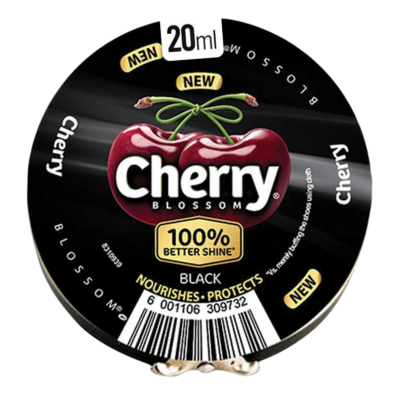 CHERRY POLISH 20ML BLACK