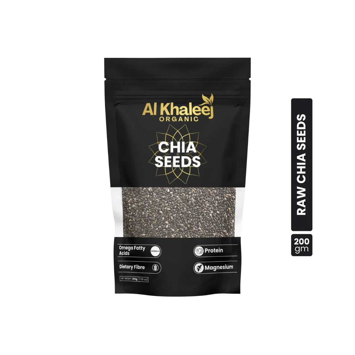 CHIA ORGANIC SEEDS 200GM