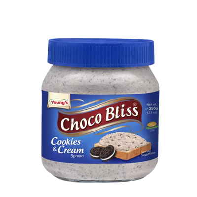 CHOCO BLISS COOKIES&CREAM SPREAD 350GM
