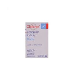 CLAFORAN INJ 0.25MG IV/IM