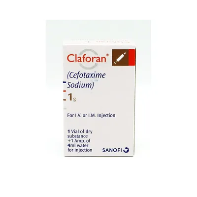 CLAFORAN INJ 1GM IV/IM