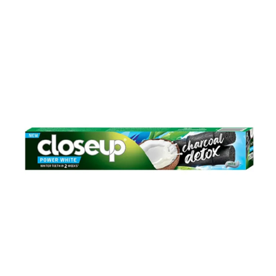 CLOSEUP TOOTH PASTE 180GM CHARCOAL DETOX