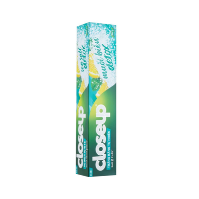 CLOSEUP TOOTH PASTE 180GM SEA SALT DETOX