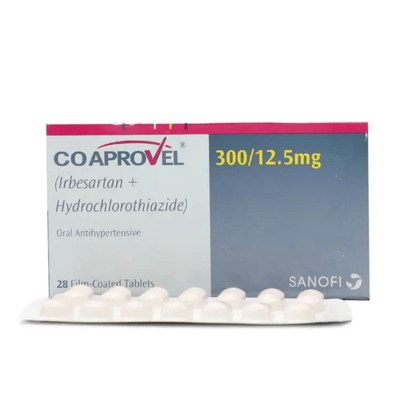 COAPROVEL TAB 300MG/12.5MG ***