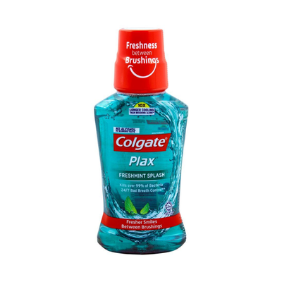 COLGATE PLAX MOUTH WASH 250ML FRESHMINT