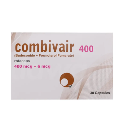 COMBIVAIR CAP ROTA 400MCG/6MCG