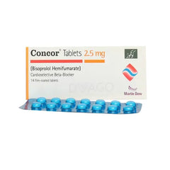 CONCOR TAB 2.5MG