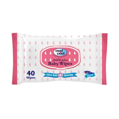 COOL & COOL BABY WIPES 40S