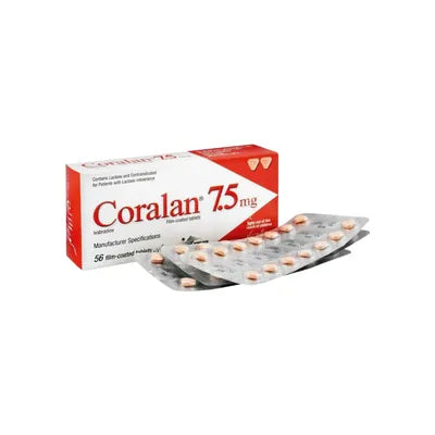 CORALAN TAB 7.5MG************