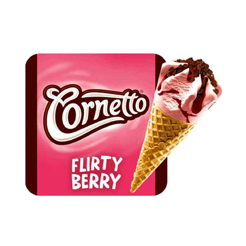 CORNETTO ICE CREAM FLIRTY BERRY