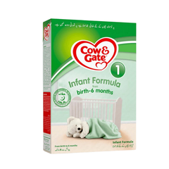 COW&GATE MILK POWDER 400GM STAGE 1