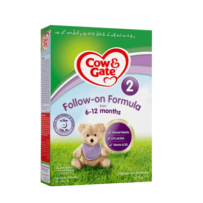 COW&GATE MILK POWDER 400GM STAGE 2