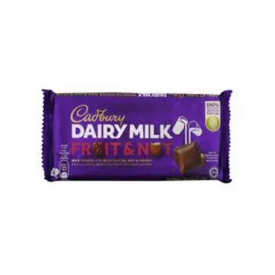 DAIRY MILK CHOCOLATE 160G FRUIT&NUT