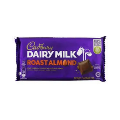 DAIRY MILK CHOCOLATE 160G ROAST ALMOND